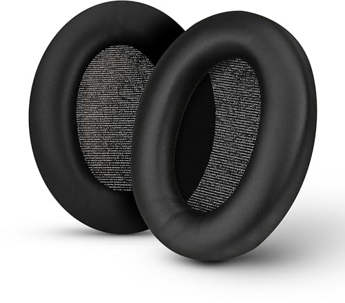 Brainwavz Replacement Earpads for Sony WH-1000XM3, Soft Vegan Leather, Easy Installation