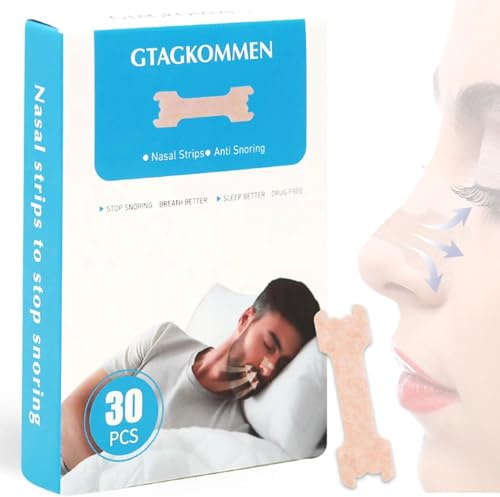 200pcs Grand unisexe nasales anti ronflement，anti ronflement efficace puissant nasales Couleurs de la peau，Ronflement dilatateur nasal dispositifs anti-ronflement