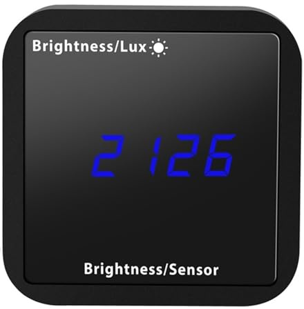Tuya ZigBee WiFi Intelligente Illuminometer Temperatur Feuchtigkeit Sensor Led-anzeige APP Steuerung for Lux Meter(Tuya WiFi)