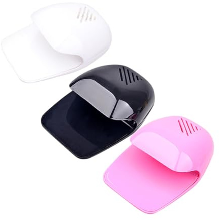 COLLBATH Asciugatore Unghie Potente per Salone Manicure Nail Art Plastica Ecologica Accensione Automatica per Mani Personale e Bianco
