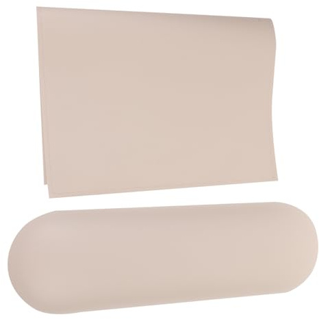 Gatuida Nagelkunst Handkissen Satz Milchkaffee Weiches Maniküre Handpad und Tischunterlage Komfortable Armlehne für Nageldesign Schmutzabweisend Maniküre Zubehör für Salon und Zuhause
