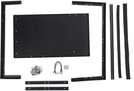 RASTKY Châssis PC à Cadre, Prise en Charge Ouverte de 6 à 8 Cartes Graphiques GPU, Carte Mère ATX MATX, Banc de Test PC
