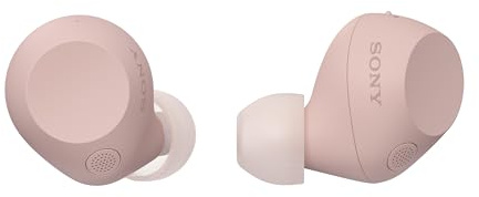 Sony WF-C710N Truly Wireless Noise Cancelling Earbuds, Advanced Noise Cancelling, AI Call Quality, Multipoint, IPX4, Up to 40Hr Battery, iOS & Android, Pink (Latest model) (Renewed)