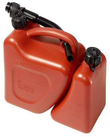 Bidon Gasolina Doble. Capacidad 5 + 2 Litros Homologado UN Con Canula