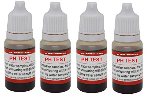 Filtres à eau Italie Test PH Kit d'analyse Mètre PH Set 4 pièces