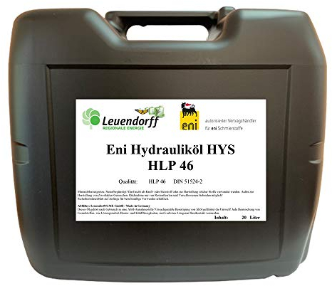 Leuendorff Hydrauliköl HYS HLP 46 20 Liter DIN 51524 T2