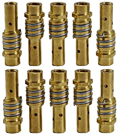 RIVERWELD 15AK MIG Kontaktspitzenhalter Diffusor 002.0078 10 Stk | für MB15 MAG-CO₂-Schweißbrenner
