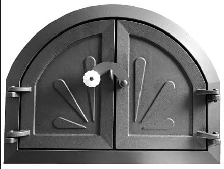 Puerta de horno doble de hierro fundido LENA