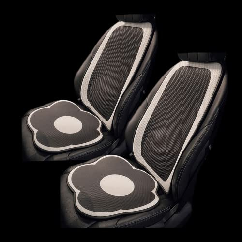 Flying Ideas Cute Car Seat Covers for Women and Girl, Front Car Seat Cover, Machine Washable, Airbag Compatible, Driver Seat Cover, Fit (Sedan/SUV/Pickup/Van), Fit for Tesla (Front seat Cover-Flower)