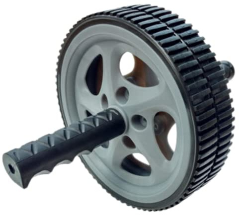 ATC Handels GmbH Bauchtrainer Ab Wheel einfach und effektiv Bauchmuskeln und Rumpf trainieren - für Zuhause, Abroller, Fitnessgerät, Workout