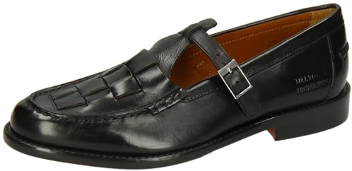 Melvin & Hamilton Gianna 4, Mocassino Monk-Strap Donna, Nero, 39 EU