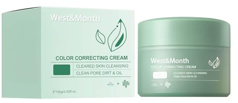 Brand Anti Redness Green Concealer, Hydrating Color Correcting Cream, Pigment Correcting Cream - Apply After Moisturizer, Before Sunscreen and Makeup