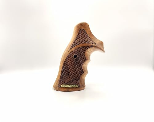 Deep Grips Brand Smith Wesson K/L/X Frame Round Butt 460V / 460XVR / 500 Spezielle Walnussgriffe