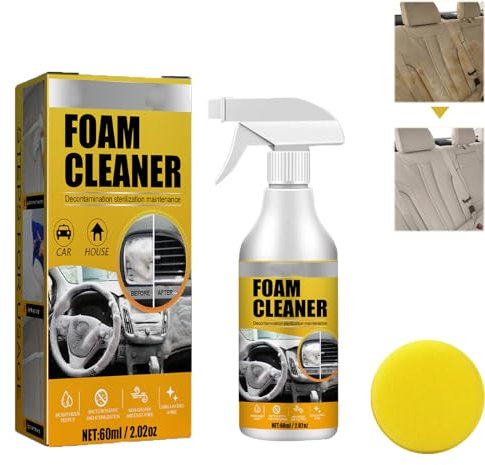 Multi-purpose Foam Cleaner,Detergente In Schiuma Per Rifinitura Interni Auto,Car Interior Foam Refinisher Cleane,Detergente In Schiuma All Around Master,Foam Cleaner All Purpose per Auto e Cucina
