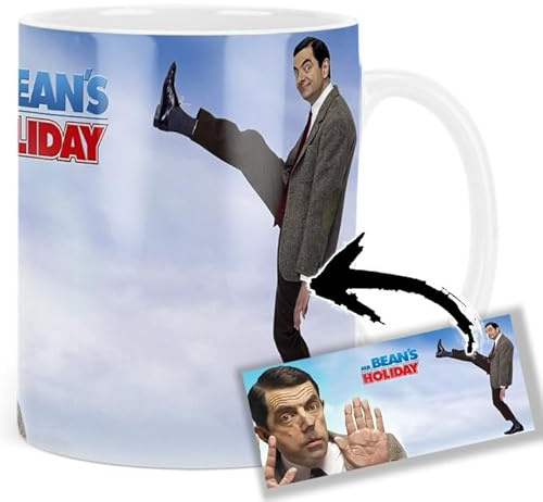 MasTazas Mr. Bean's Holiday Rowan Taza Ceramica Mug