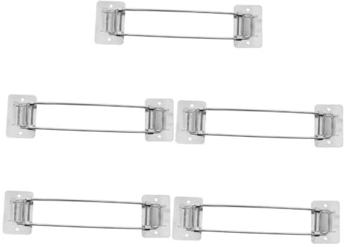 Garneck 5 Accessori Per Roulotte Asta Retrattile Per Riporre Gli Angoli Asta Per Riporre Gli Oggetti Nel Bagno Del Camper Organizza Il Tuo Spazio