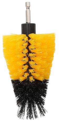 Homoyoyo Cleaning Brush Head for Drill Scrubber Attachment Wheel Cleaner Brush Tile Grout Cleaner Drill Cleaning for Bathroom and Kitchen Surfaces