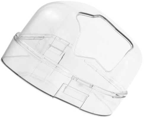 HIAKDOFT Sandbadewanne für Hamster aus Hochwertigem Material Transparent mit Abnehmbarem Deckel als Hamster-sandbad oder Versteck Geeignet für Kleine Haustiere und Meerschweinchen