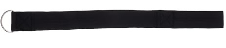 Baby Stroller Safety Wrist Strap for Outdoor Use Black Neoprene | Wheelchair Compatible, Iron Hardware, Emergency Control, Stroller Accessories for Hand Support, Black