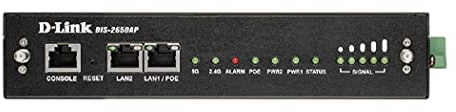 D-Link DIS-2650AP Industrial AC1200 Wave 2 Access Point (MU-MIMO, -20 bis 65°C, PoE, 2kV Überspannungsschutz, DIN, AP, Wireless Client, Wireless Bridge, Central Management)