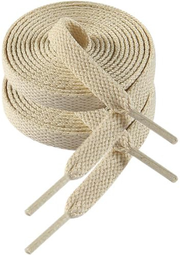 VSUDO Cordones Planos para Zapatillas, Cordones Planos para Sneakers - Económicos, 8mm de Ancho, 29 Colores 14 Longitudes a Elegir, 1 Par o 2 Pares