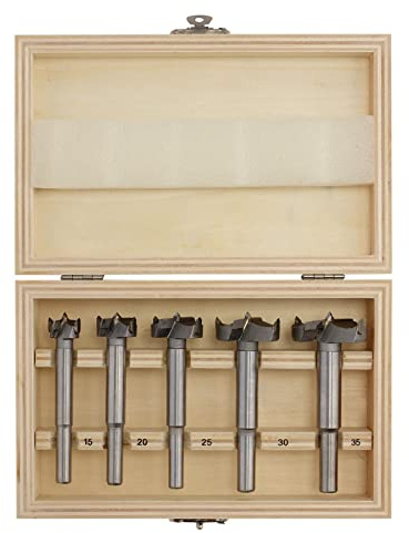 Draper 08929 Juego de brocas Forstner (5 piezas)