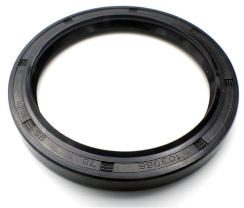 Parts and Parts Radialwellendichtring 75x95x10mm, AS/TC/BASL/WAS, DIN 3760 Simmerring, NBR 70, hitze & chemikalienbeständig, ideal für Motoren, Pumpen, Getriebe & industrielle Anwendungen
