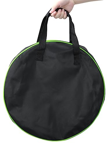 BomnKa Waterproof Heavy Duty Cable Storage Bag - Large Capacity, Double Handle - Ideal for Car, Caravan, and Campervan - Organize EV Charging Cable, Gardening Equipment, Hose Pipe and More