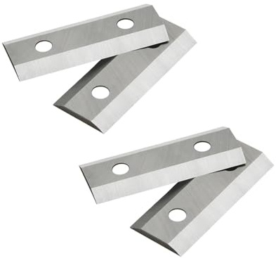 Generico FMNian 2 Paia Lame Ricambio per Biotrituratore per Coltello SCREWFIX Titan TTB3535HR 2500W Accessori per Utensili