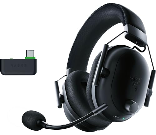 Razer Blackshark V2 Pro (Xbox) - Casque E-Sports sans Fil pour Xbox S - X & One (Haut-Parleurs Triforce 50mm, HyperSpeed Wireless RF & Bluetooth, Microphone détachable HyperClear) Noir