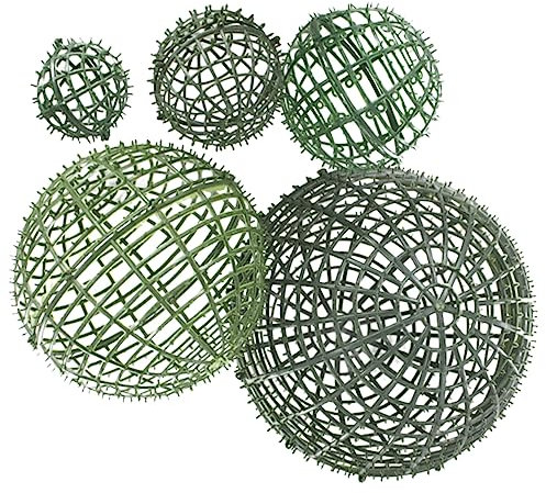 Zerodeko Kinderzimmer 5pcs Gras Regal Kunststoff Topiary Käfig Blume Vermittlung Rack Für Hochzeit