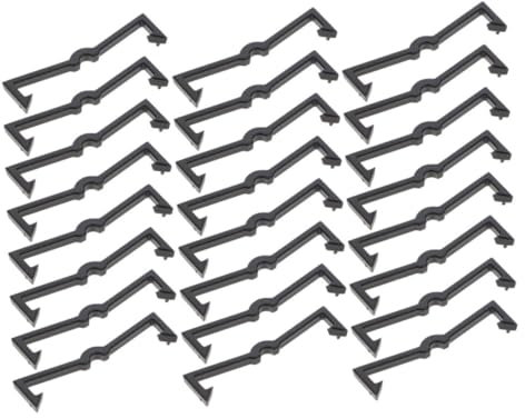 HOMOCONO 100 Stück Stiftverschlüsse Pegboard-hakenverschlüsse Kunststoff-pegboard-hakenverschlüsse Peg-zubehör Für Projekte Einfache Installation Stabile Befestigung Langlebiges Zubehör