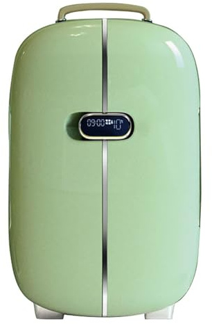 ERICAT Mini Réfrigérateur De Beauté, Réfrigérateur Cosmétique De Beauté Avec Conception À Double Porte, Capacité De Stockage De 12 Litres Et Température Constante Intelligente, Pour Bureau, Voiture