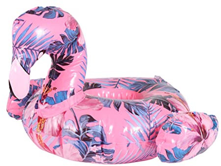 CORHAD Soporte Inflable para Bebidas Flamingo Portavasos Flotante para Piscina y Playa para Disfrutar De Cervezas Frías El Agua Diseño y Divertido