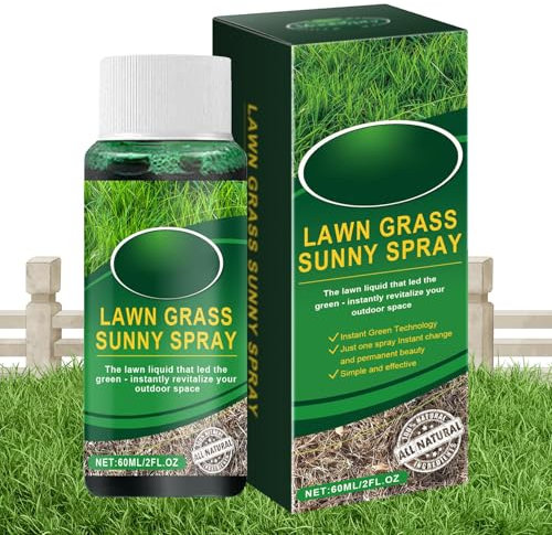 jlceh Flüssiger Rasendünger,Flüssiger Dünger für Rasen | 60ml Rasendünger,Flüssigdünger für Rasenpflanzen, Gemüse, Allzweckdünger für Anfänger und erfahrene Gärtner