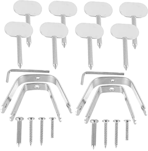 Mikinona 2 Sets Ham Holder Accessories Replacement Rack Hanging for Home Kitchen Utensil Holder Spanish Ham Fixing
