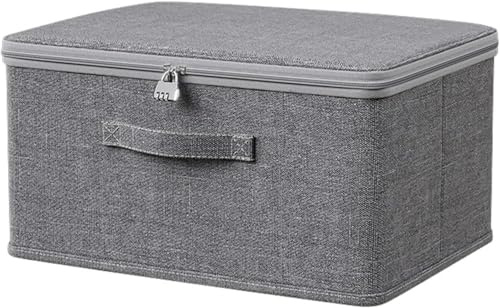 MLordoarf Lockable Box, Medicine Storage Box, Fridge Safe, Medicine Box with Combination Lock, Storage Box for Sweets, Toys