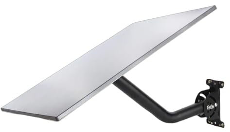 TQUXNGA Metallo all'aperto regolabile del supporto satellitare del supporto dell'installazione facile dei supporti satellitari di precisione per il ricevitore Gen3