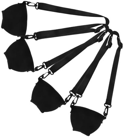 Generico Cinghie Per Bicchieri Da Bere 4 Pezzi Supporto Per Collo Per Bicchieri Da Vino Portabicchieri Da Vino Isolato