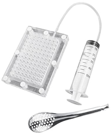 Professionale Molecolare Gastronomia Caviale Maker con Tubo & Cucchiaio Strumenti per Cucina Gourmet