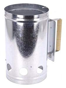Anzündkamin 27cm Kohlestarter Grillkohleanzünder Starter Set Grillkamin Anzünder