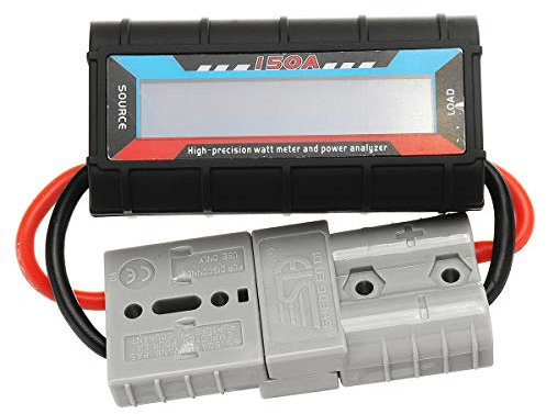 TuToy Voltímetro Digital De 150 Amperios Voltios Vatios Caravana 4X4 Camping Voltímetro Amperímetro Solar 12V