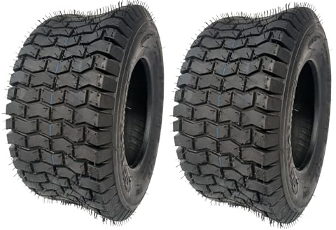 2x 15x6.00-6 LG01 Rasenreifen 15x6-6 Reifen für Rasentraktor Aufsitzmäher Schneeräumer Schneefräse Rasenmäherreifen 15 x 6.00 – 6 15 x 6-6 Mantel Reifenmantel Rasenreifen