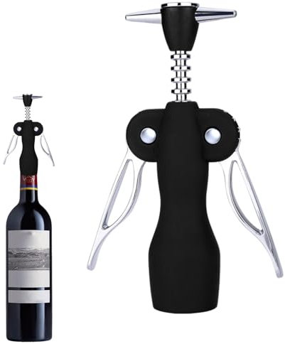 Fowybe Apribottiglie | Apribottiglie Antiscivolo Cavatappi universali,Utensili da Cucina Cavatappi per Vino per Cantina, casa, Bar, Sala da Pranzo, Banchetti