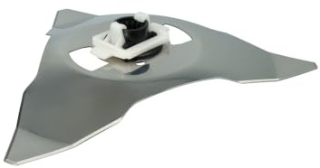 vhbw Lama di ricambio compatibile con Robomow RC302, Premium RC-Modelle, RC304, RC304PRO tagliaerba - argento, in acciaio inox
