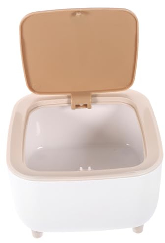 OKUMEYR Poubelle Pour Chambre à Coucher Poubelle De Bureau Petite De Comptoir Boîte à Déchets Pour Maison