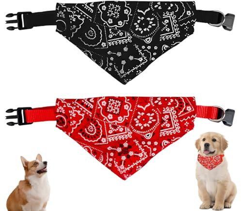 2 Pezzi Collari per gatti con papillon rimovibile Bandana Collari per animali Bandana per cani Bandana per gatti Bandana regolabile per gatti Cani,Animale Domestico Sciarpe