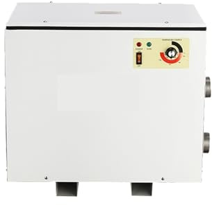 Termostatisk poolvärmare, digital displaystyrd elektrisk värmare, 5,5KW-60KW, justerbar temperatur och tid Effektiv uppvärmning(5.5KW)