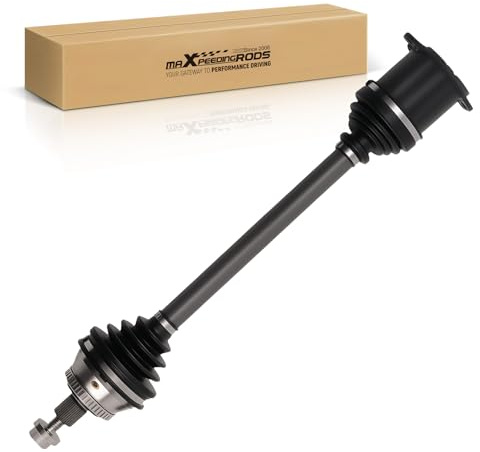 maXpeedingrods Eje de transmisión de eje articulado para Audi A4 B6/B7 y Seat Exeo 1.8 T, TDI, TFSI Sedán, Estate, Cabrio NCV23595, 8E0407451GX, 8E0407451JX, 18211661