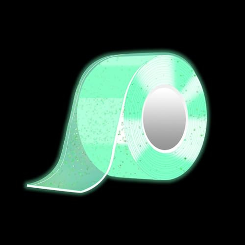 Nano Tape - Rodillo de montaje de gel de doble cara, cinta adhesiva flexible sin residuos | Nano banda de burbujas para, Solución de soporte adhesivo reutilizable versátil para fundas de teléfono, d